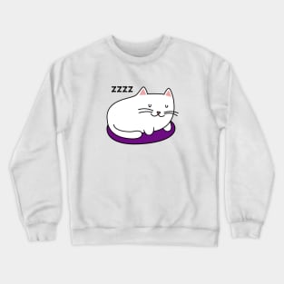 Cat Sleeping Crewneck Sweatshirt